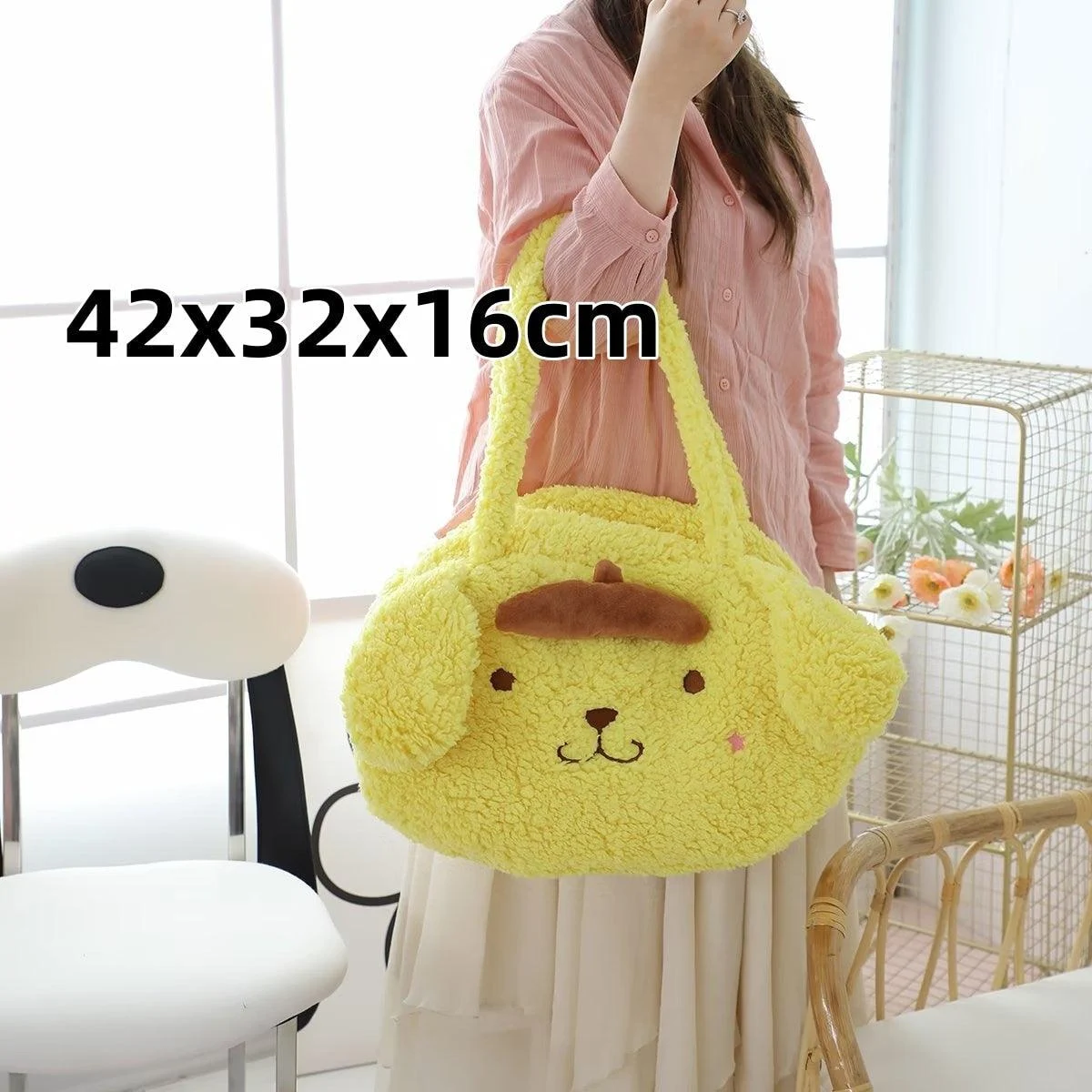 Cute Soft Plush Travelling Shoulder Bag - Glova