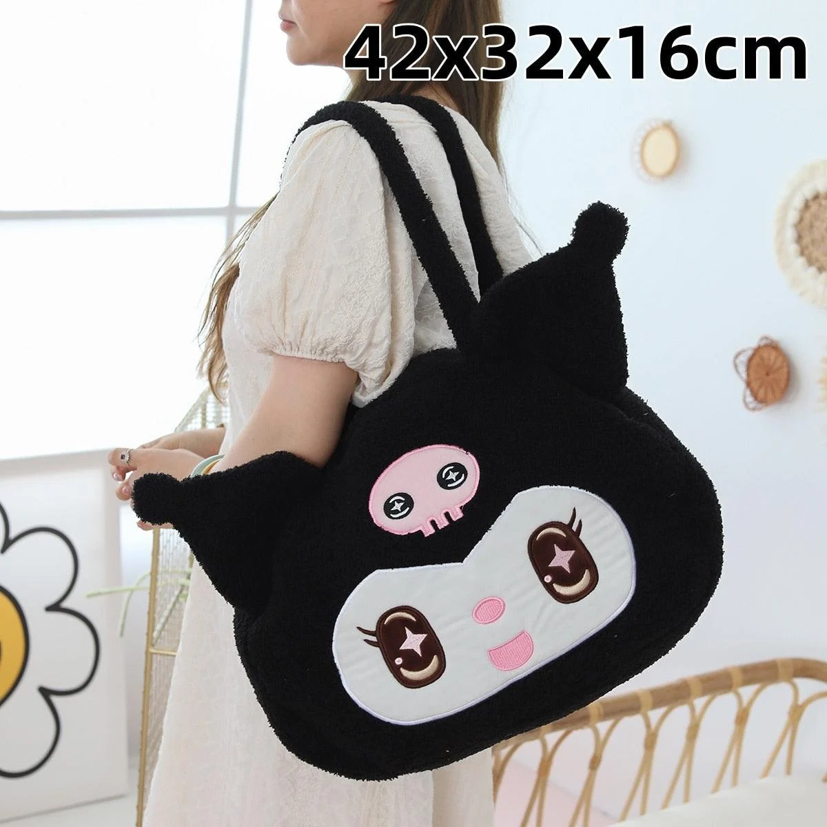 Cute Soft Plush Travelling Shoulder Bag - Glova