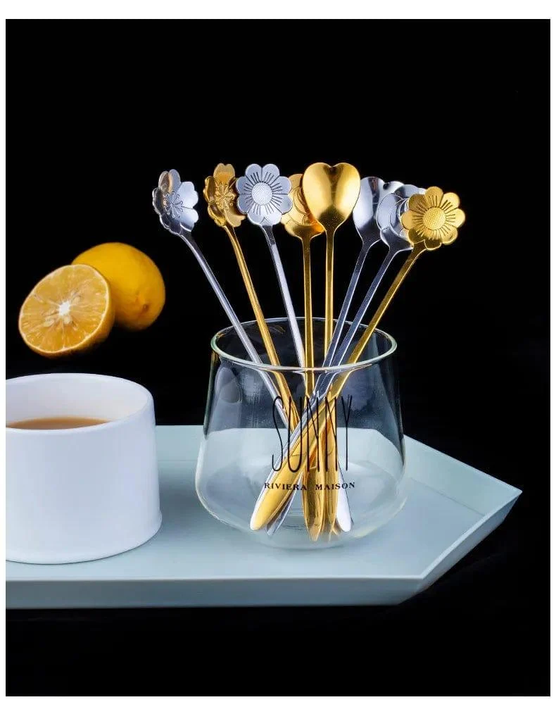 Cute Stainless Steel Coffee Spoons - Glova