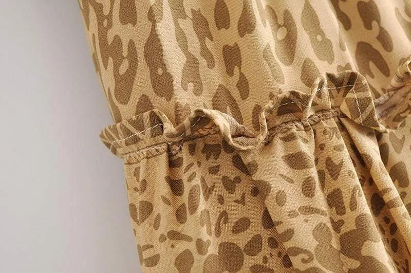 Cynthia Leopard Mini Skirt - Glova