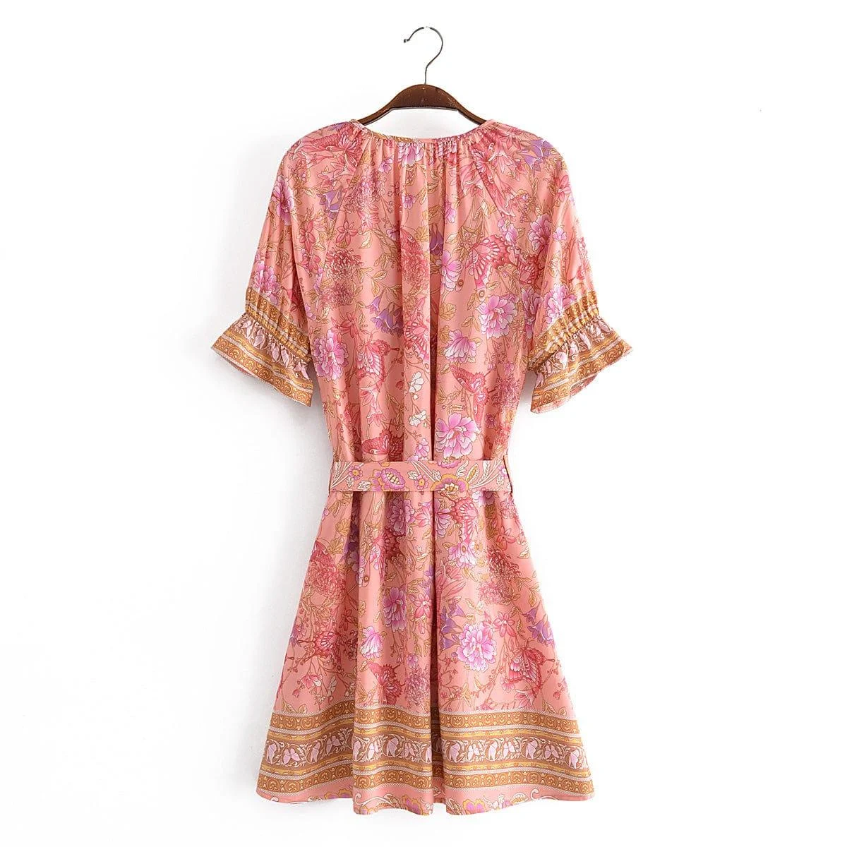 Cyra Boho Midi Dress - Glova