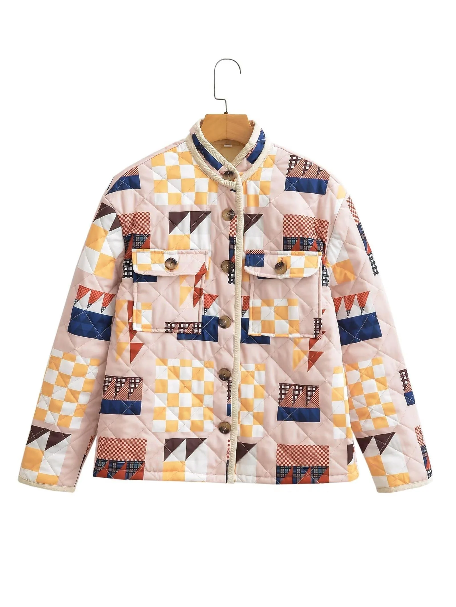 Daeja Retro Geometric Jacket - Glova