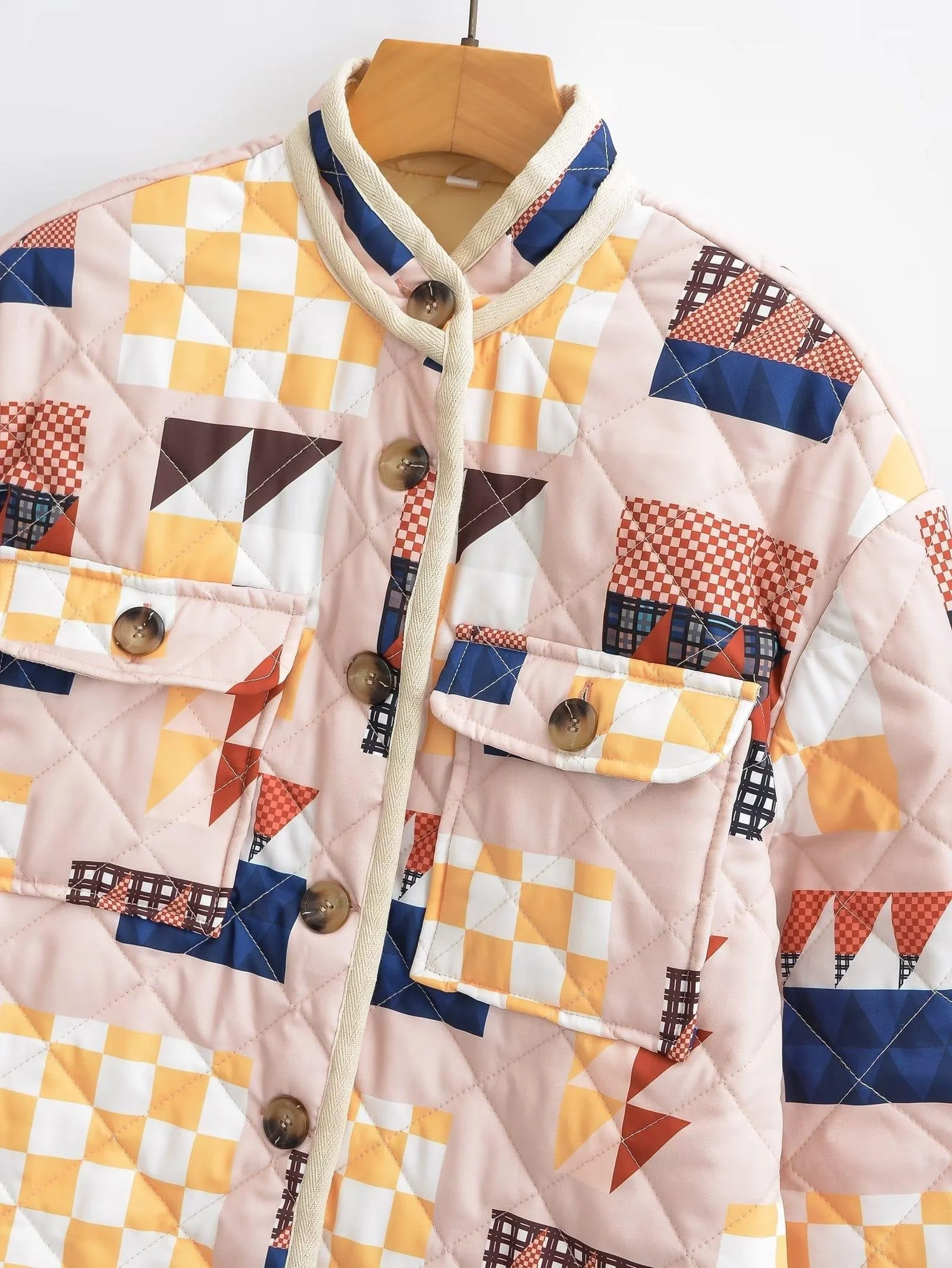 Daeja Retro Geometric Jacket - Glova