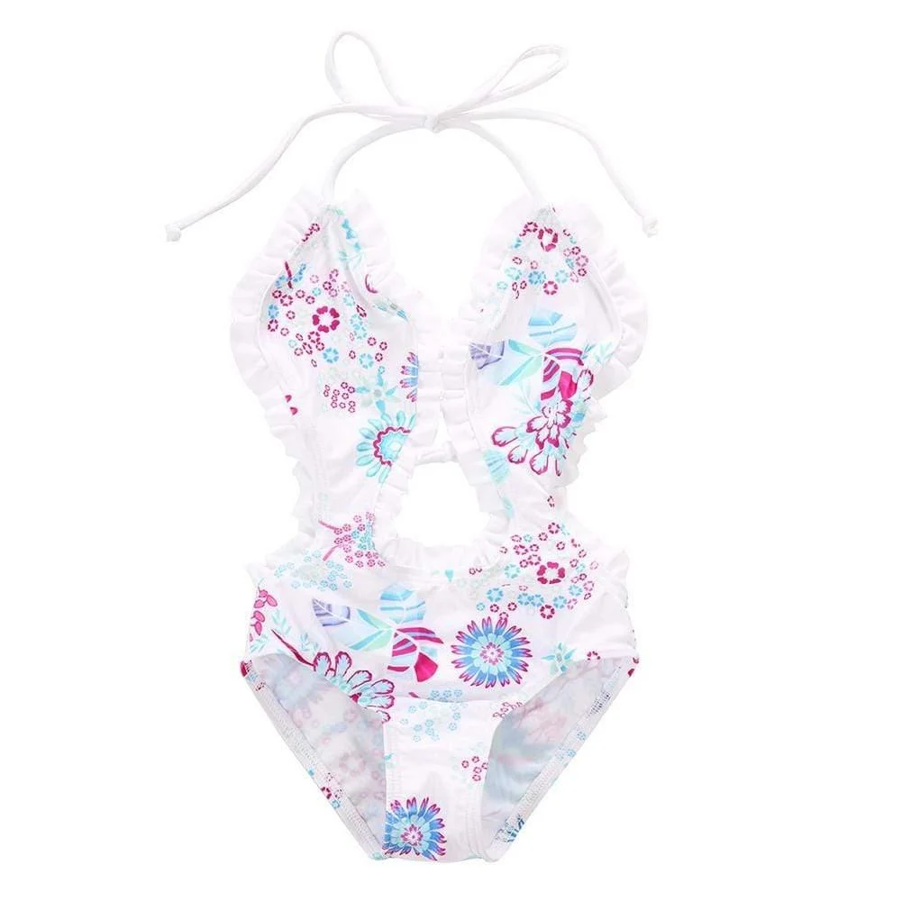 Dahlia Toddler Floral Swimsuit - Glova