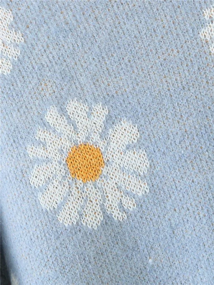 Daisies Blossom Cardigan - Glova