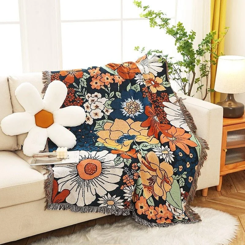 Daisy Love Throw Blanket - Glova