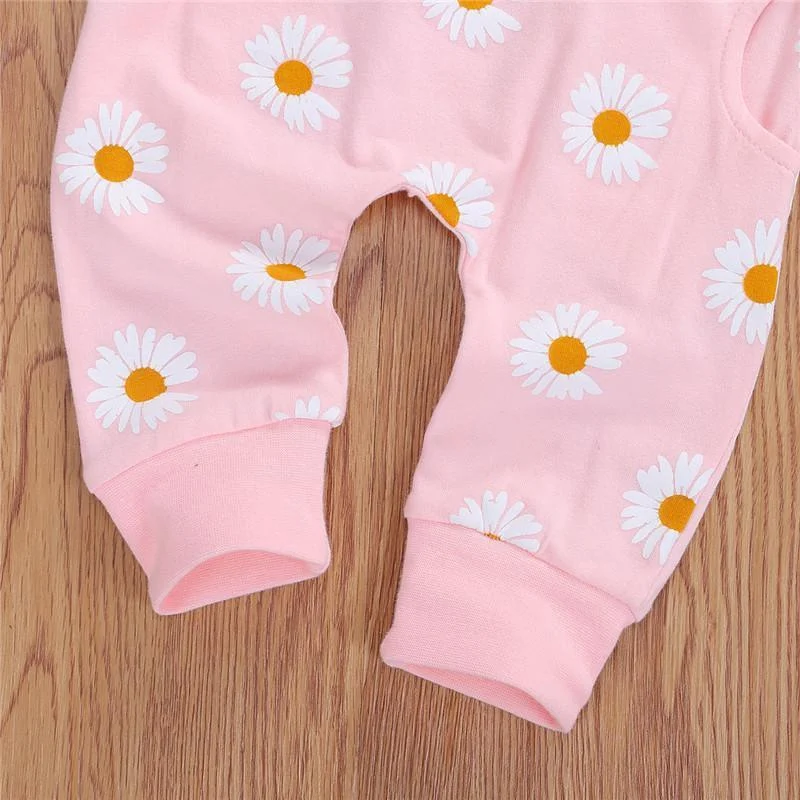 Daisy Print Sweatshirt + Joggers + Headband - Glova