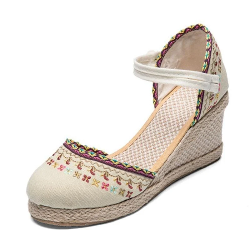 Daylight Espadrilles Platform Wedges - Glova