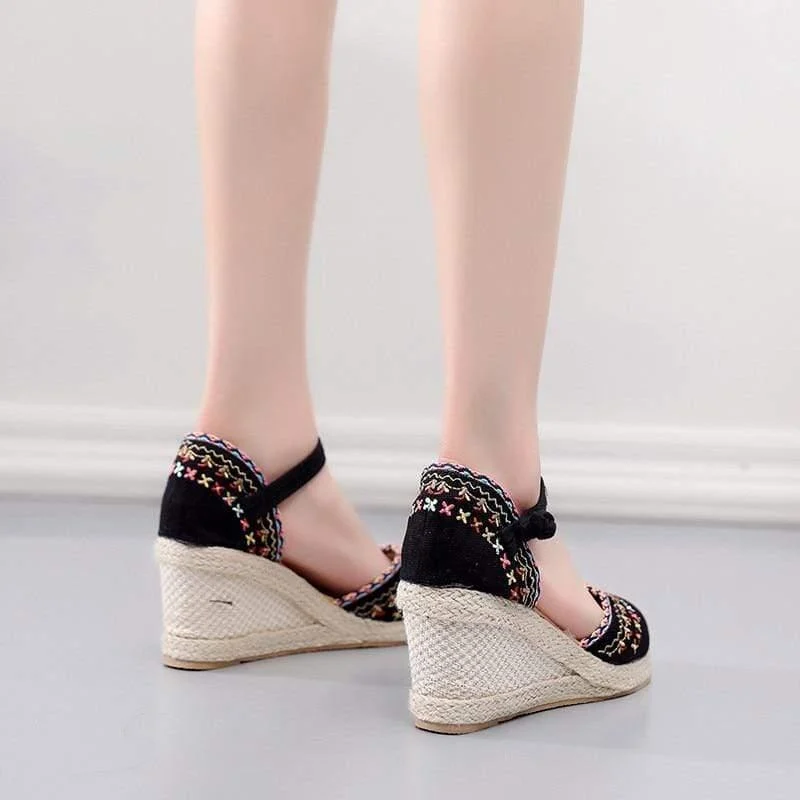 Daylight Espadrilles Platform Wedges - Glova