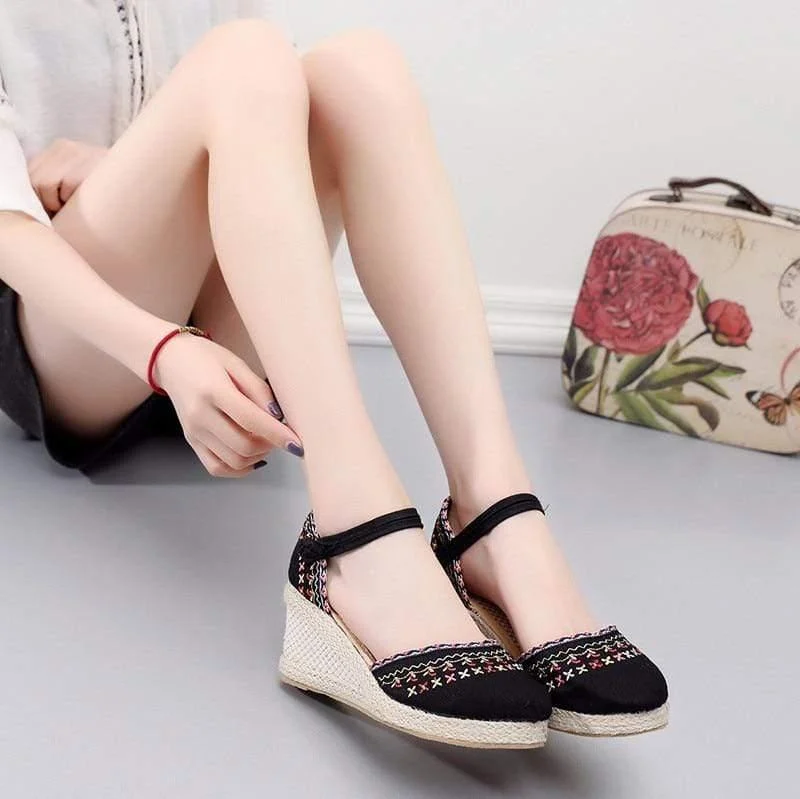 Daylight Espadrilles Platform Wedges - Glova