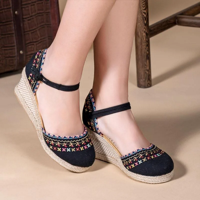 Daylight Espadrilles Platform Wedges - Glova