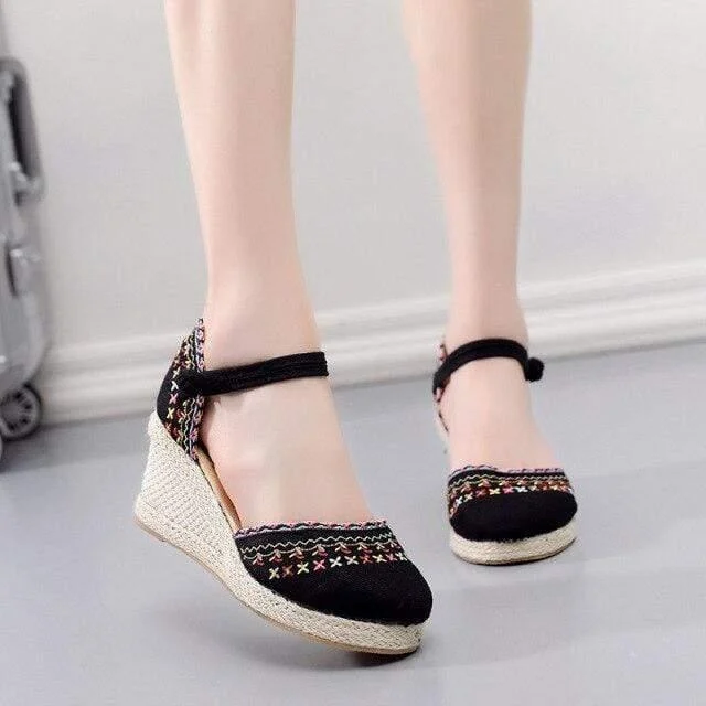 Daylight Espadrilles Platform Wedges - Glova