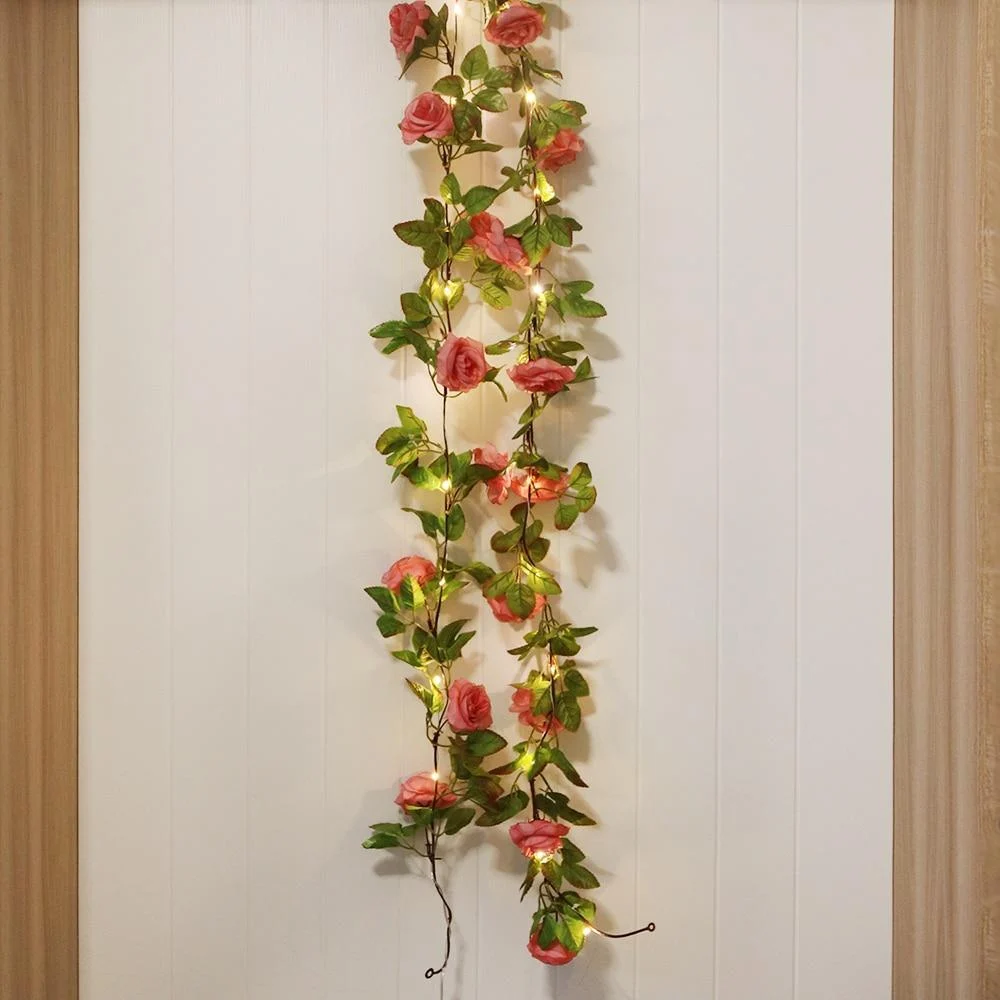 Decorative Rose Vine String Lights - Glova