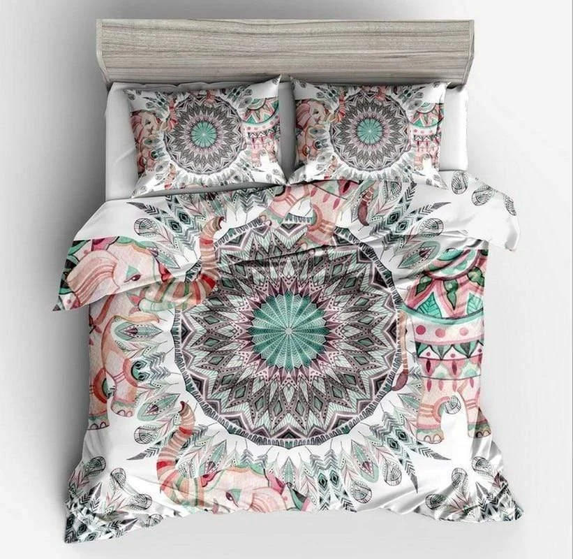 Deep Lotus Duvet Cover and Pillowcases - Glova