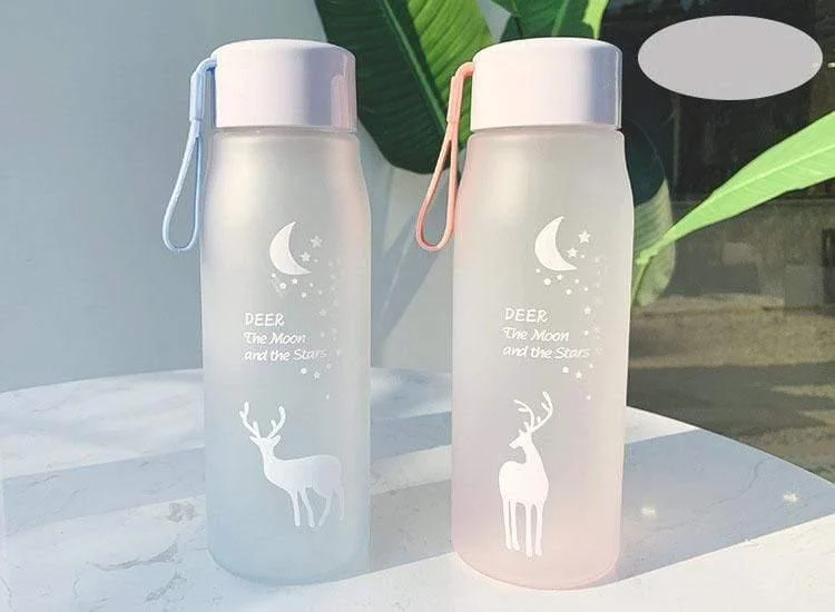 Deer The Moon and The Stars Water Bottle - Glova