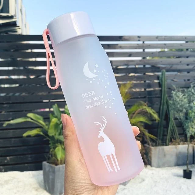 Deer The Moon and The Stars Water Bottle - Glova