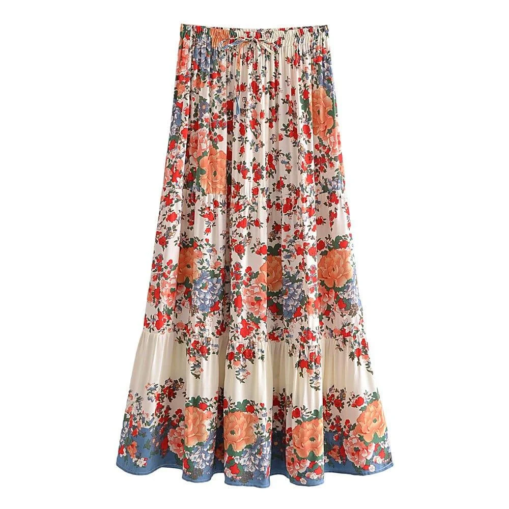 Delta Boho Maxi Skirt - Glova