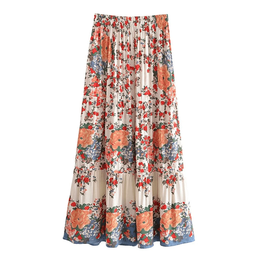 Delta Boho Maxi Skirt - Glova