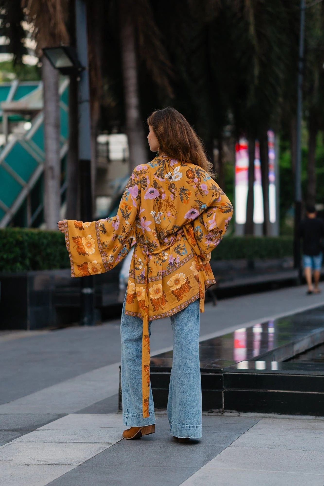 Desert Bloom Boho Kimono - Glova