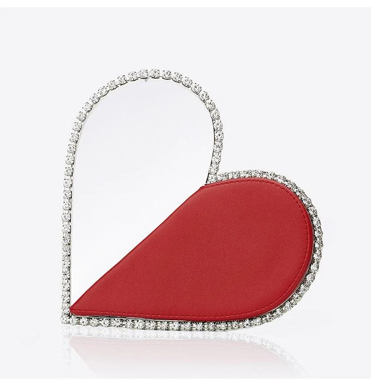 Diamond Heart Evening Clutch Bags - 4 Colors - Glova