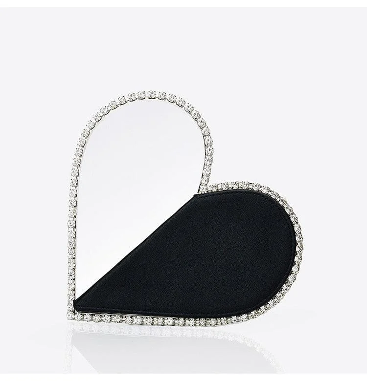 Diamond Heart Evening Clutch Bags - 4 Colors - Glova