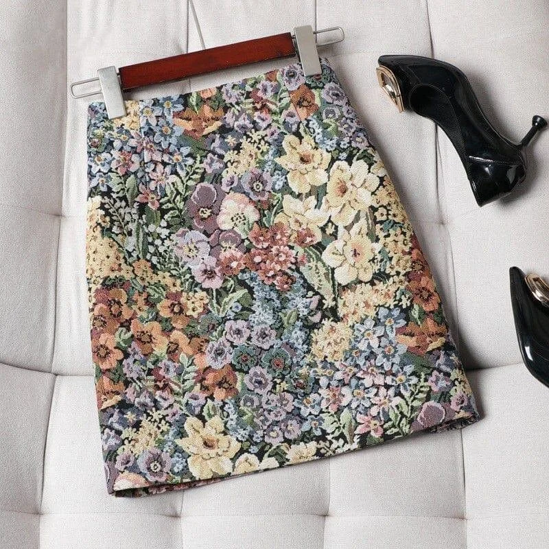 Dionne Floral Mini Skirt - Glova