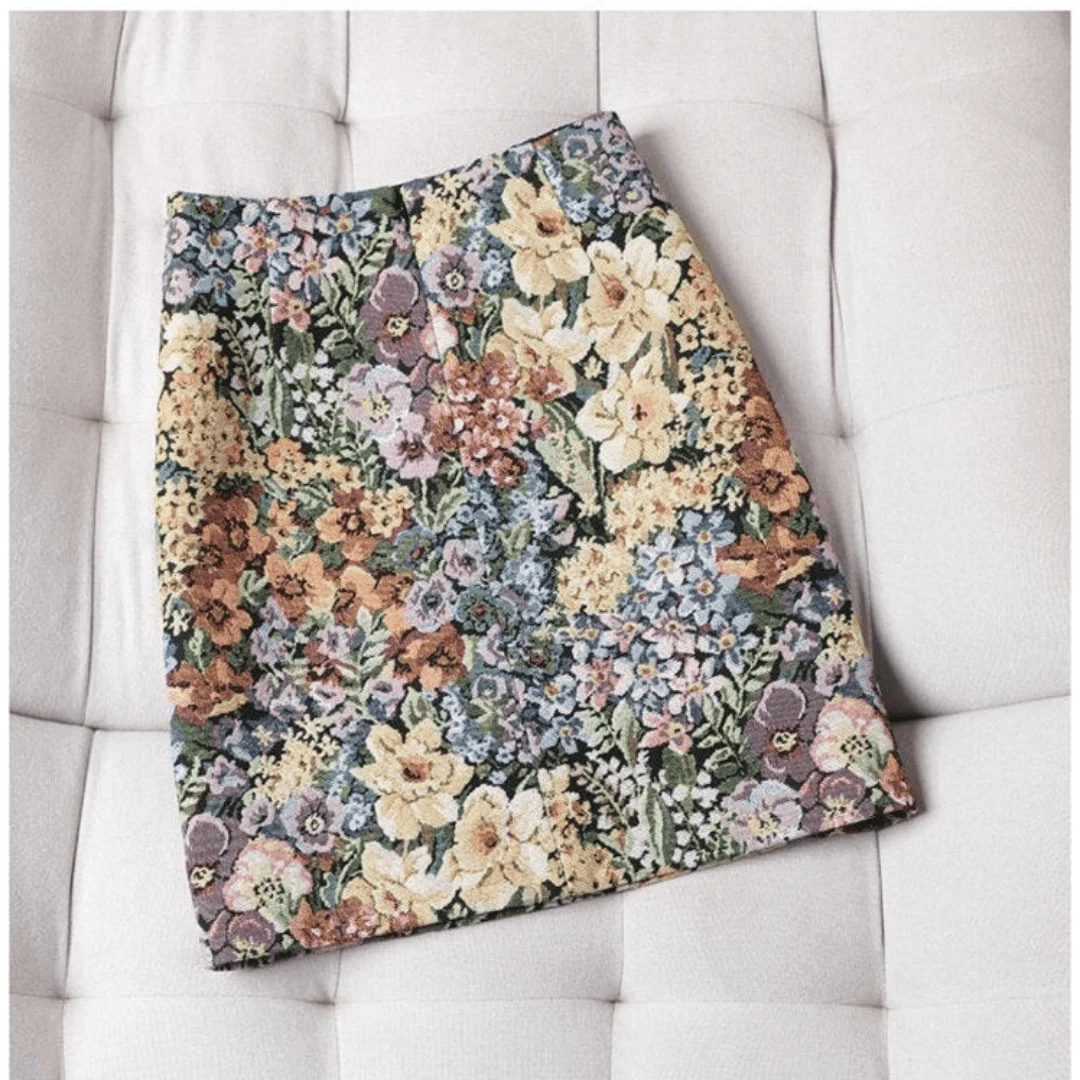 Dionne Floral Mini Skirt - Glova