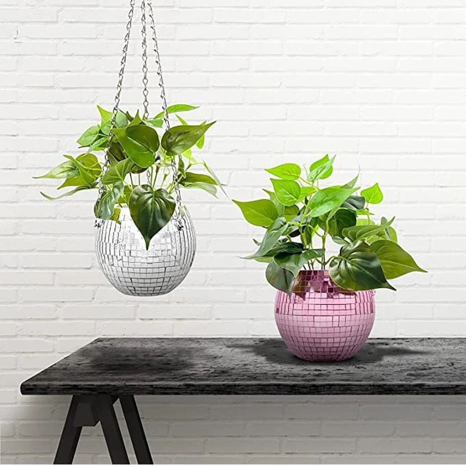 Disco Ball Hanging Pot - Glova