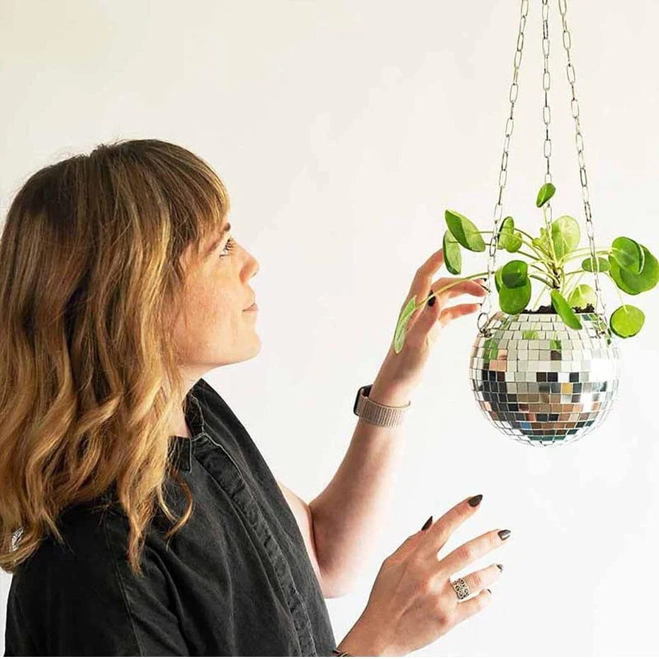 Disco Ball Hanging Pot - Glova