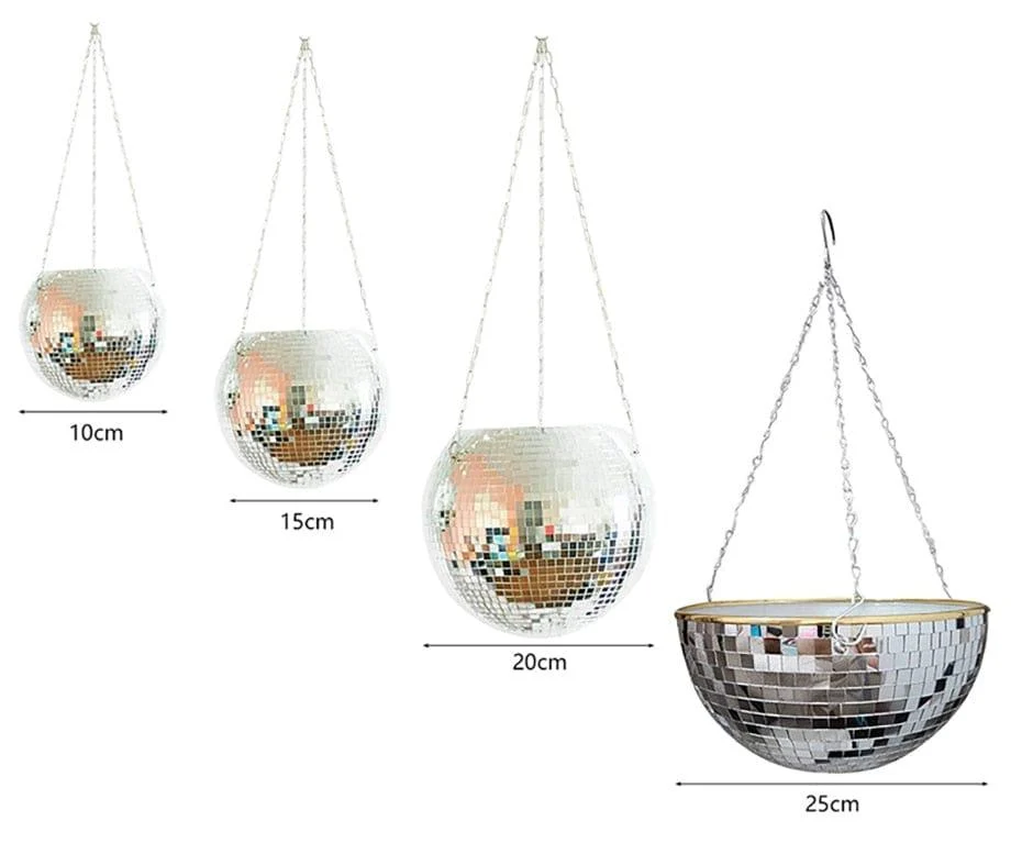 Disco Ball Hanging Pot - Glova