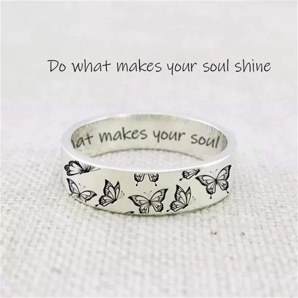 Do What Makes Your Soul Shine Ring - Glova