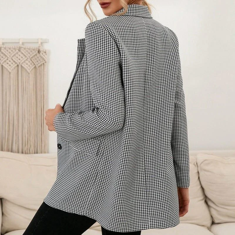 Donna Check Blazer - Glova