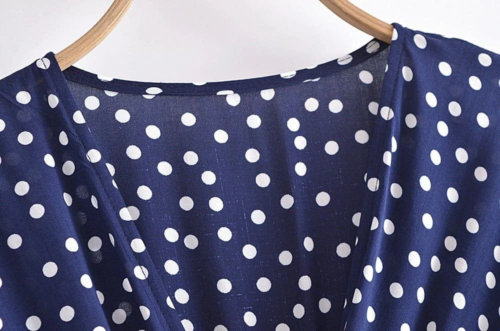 Dots All Over Maxi Dress - Glova