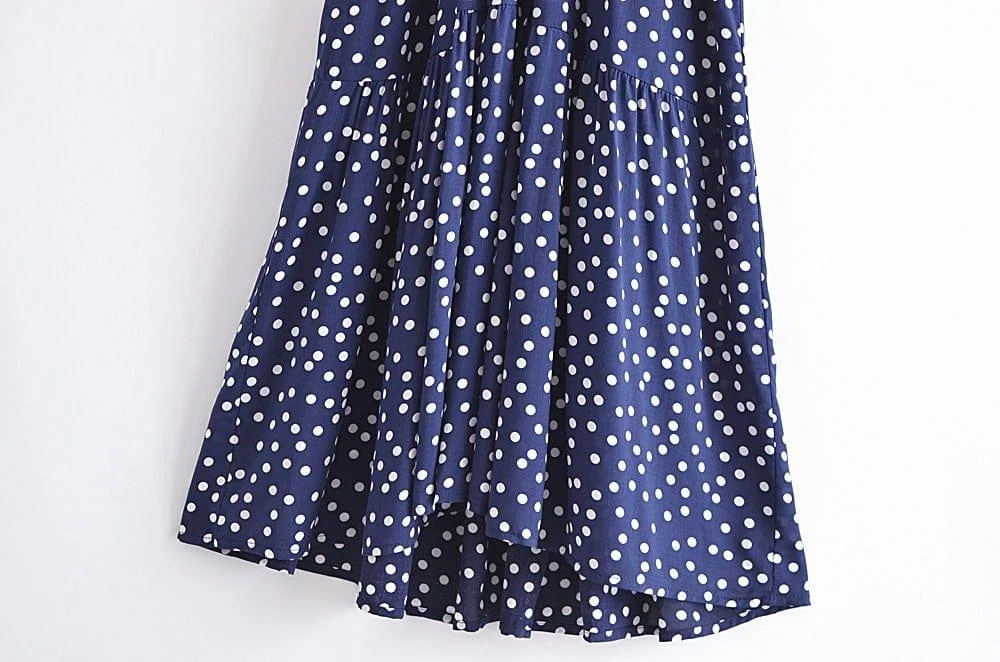 Dots All Over Maxi Dress - Glova