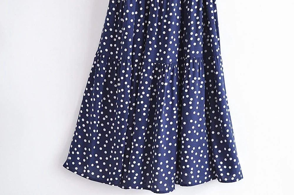 Dots All Over Maxi Dress - Glova