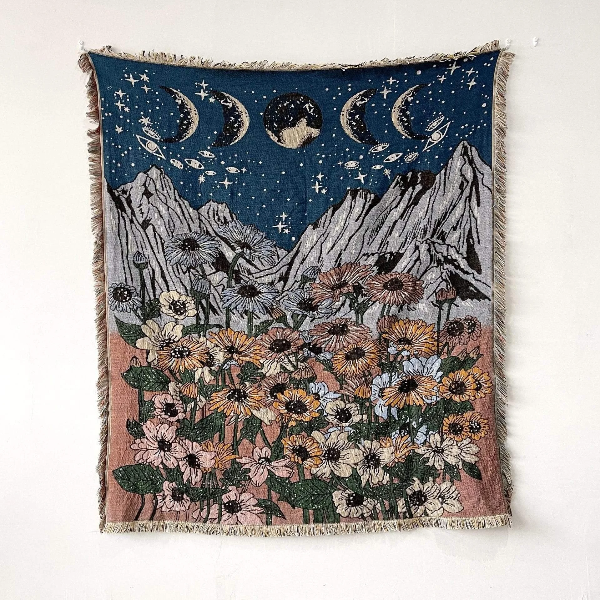 Dream Garden Throw Blanket - Glova