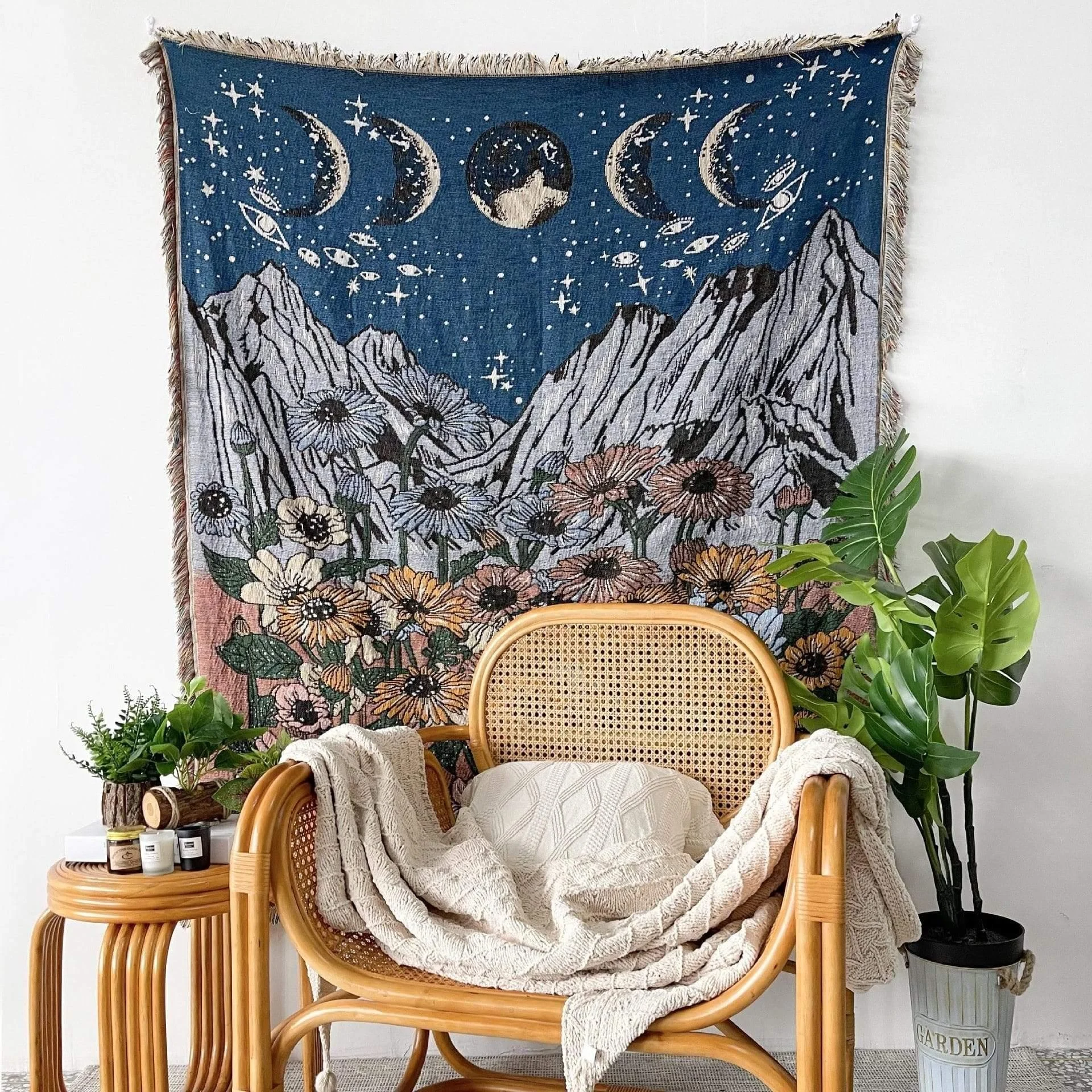 Dream Garden Throw Blanket - Glova