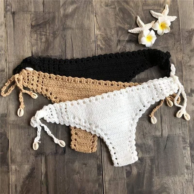 Dylla Crochet Bikini Bottom - Glova