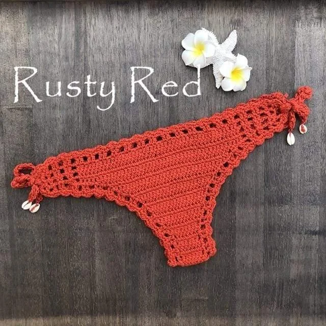 Dylla Crochet Bikini Bottom - Glova