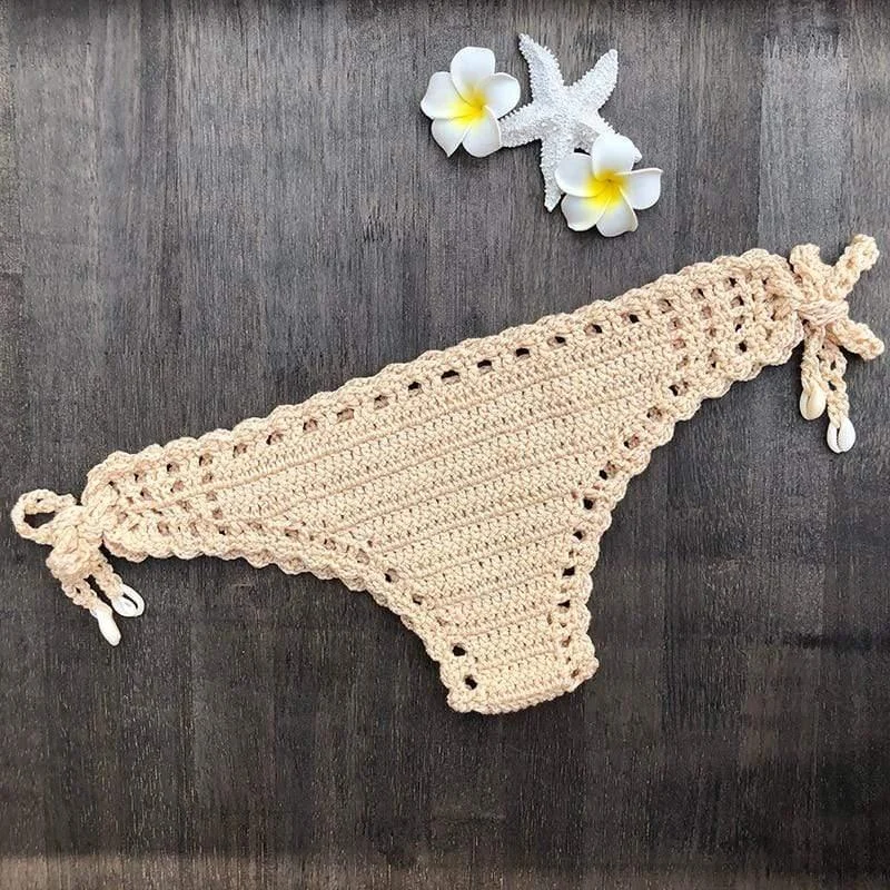 Dylla Crochet Bikini Bottom - Glova