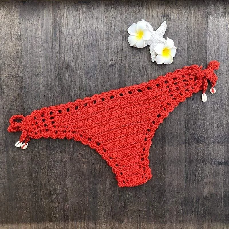 Dylla Crochet Bikini Bottom - Glova