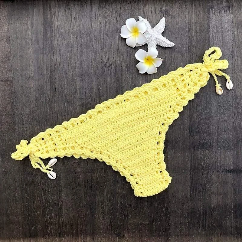 Dylla Crochet Bikini Bottom - Glova