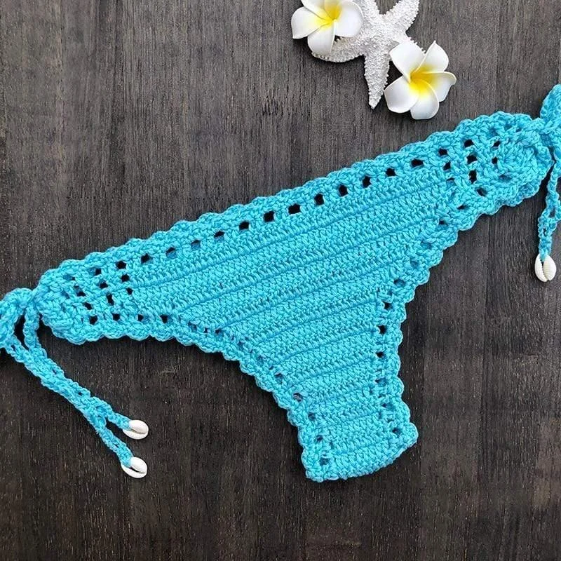 Dylla Crochet Bikini Bottom - Glova