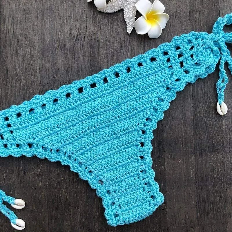 Dylla Crochet Bikini Bottom - Glova