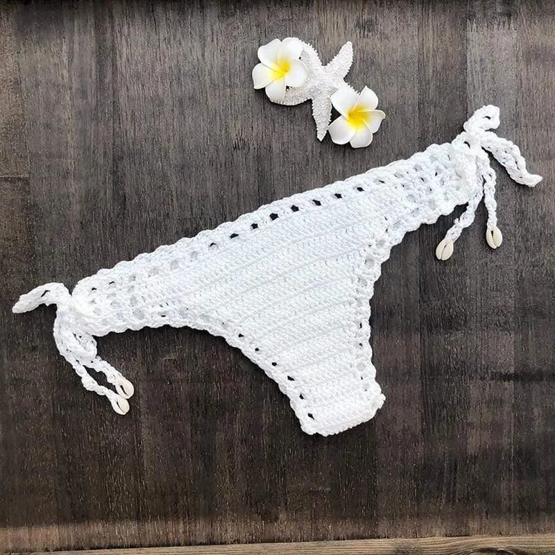 Dylla Crochet Bikini Bottom - Glova