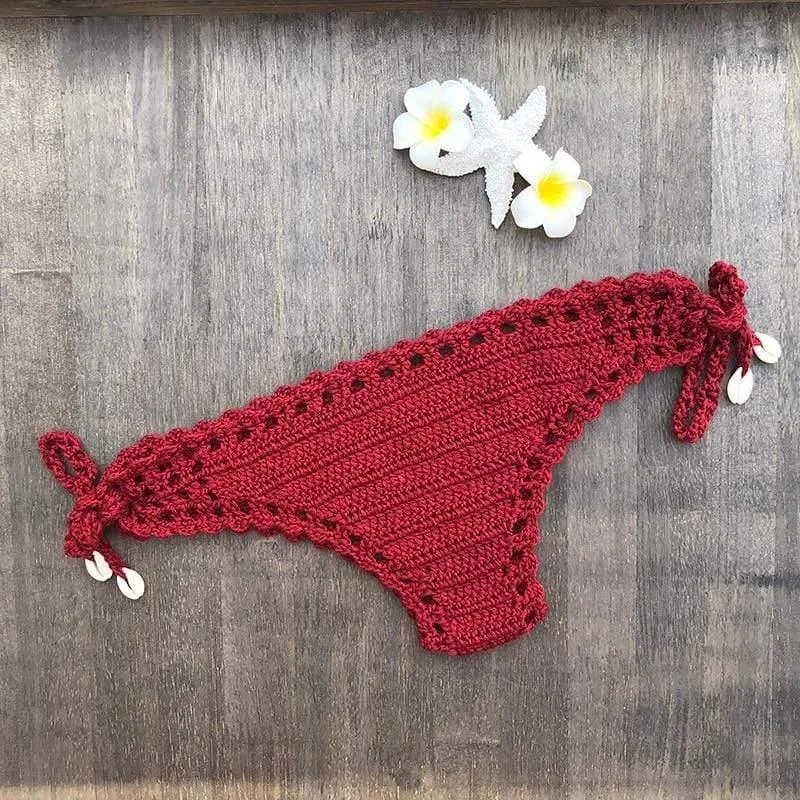 Dylla Crochet Bikini Bottom - Glova