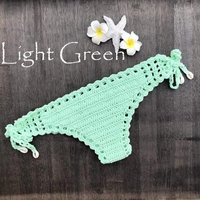 Dylla Crochet Bikini Bottom - Glova