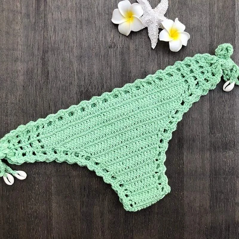 Dylla Crochet Bikini Bottom - Glova