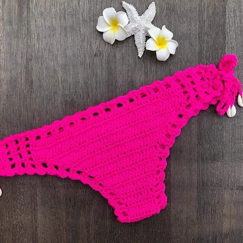 Dylla Crochet Bikini Bottom - Glova