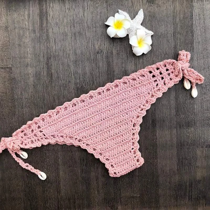 Dylla Crochet Bikini Bottom - Glova